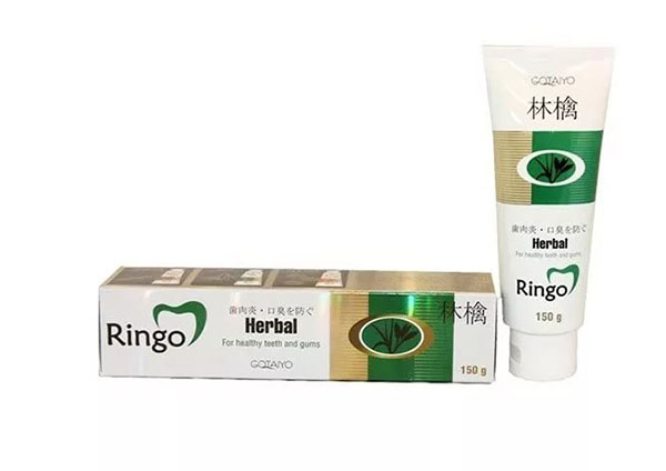 «Ringo» Паста зубная отбеливающая Herbal, 150 г "Ringo" Herbal whitening toothpaste, 150 g