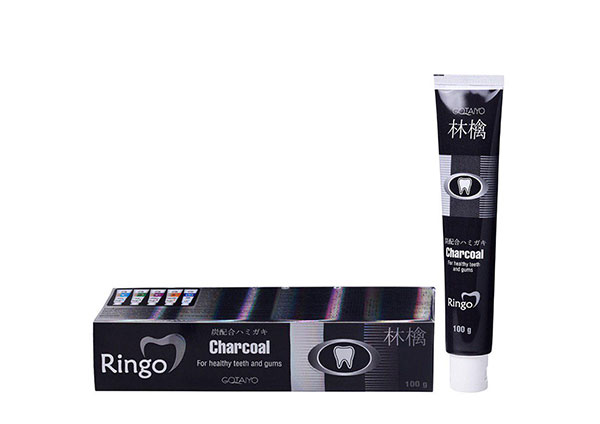 «Ringo» Паста зубная отбеливающая Charcoal, 100 г "Ringo" Charcoal Whitening Toothpaste, 100 g